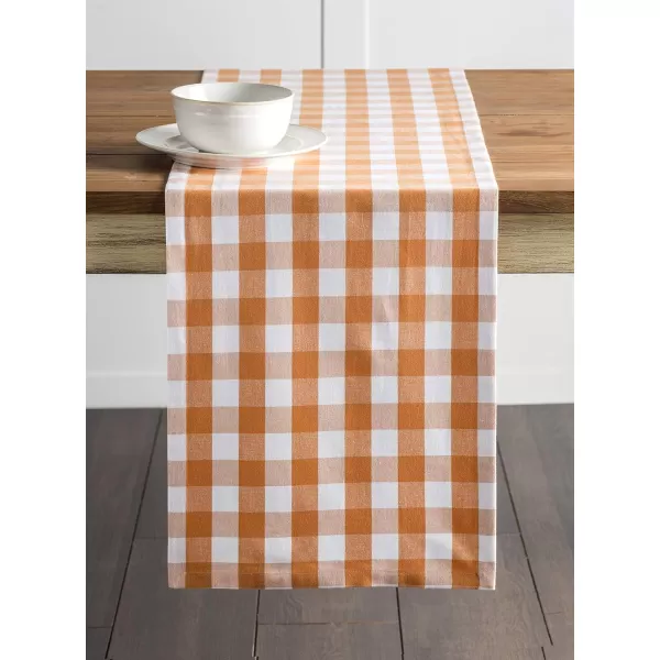 Maison d Hermine Tablerunner 100 Cotton 1450x108 Decorative Washable Table Runners for Dining Buffet Parties amp Camping Zealand  Atmosphere1450x72 Rosmalen  Apricot Tan