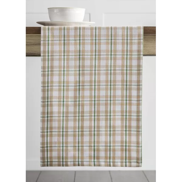 Maison d Hermine Tablerunner 100 Cotton 1450x108 Decorative Washable Table Runners for Dining Buffet Parties amp Camping Zealand  Atmosphere1450x72 Zealand  Latte
