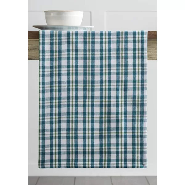 Maison d Hermine Tablerunner 100 Cotton 1450x108 Decorative Washable Table Runners for Dining Buffet Parties amp Camping Zealand  Atmosphere1450x72 Zealand  Ocean Depth
