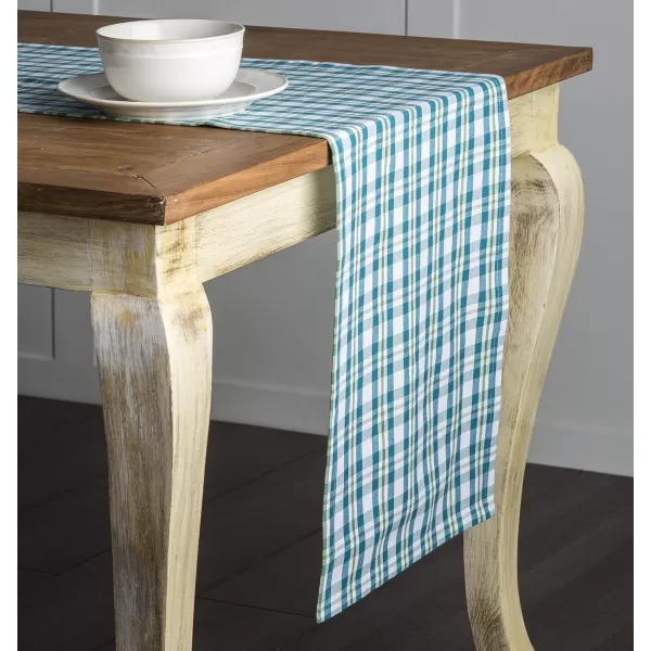 Maison d Hermine Tablerunner 100 Cotton 1450x108 Decorative Washable Table Runners for Dining Buffet Parties amp Camping Zealand  Atmosphere1450x72 Zealand  Ocean Depth