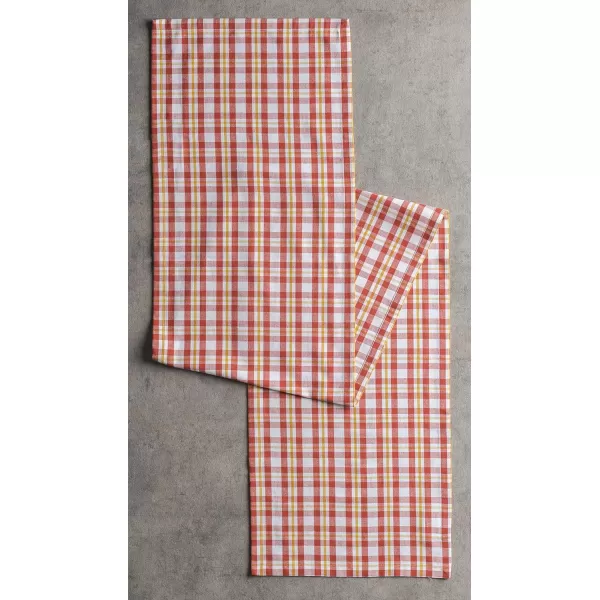 Maison d Hermine Tablerunner 100 Cotton 1450x108 Decorative Washable Table Runners for Dining Buffet Parties amp Camping Zealand  Atmosphere1450x72 Zealand  Burnt Ochre
