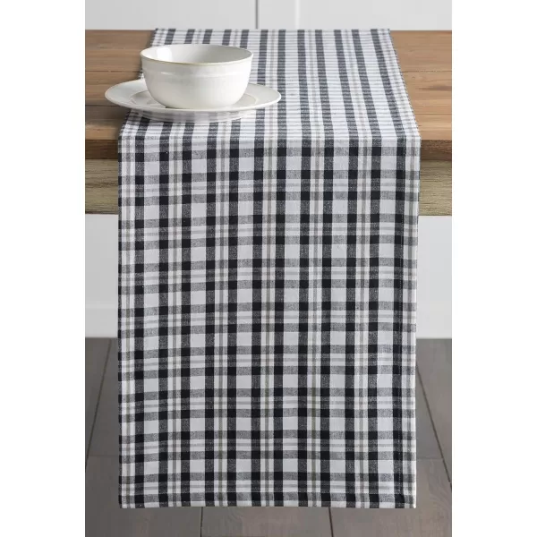 Maison d Hermine Tablerunner 100 Cotton 1450x108 Decorative Washable Table Runners for Dining Buffet Parties amp Camping Zealand  Atmosphere1450x72 Zealand  Moonless Night