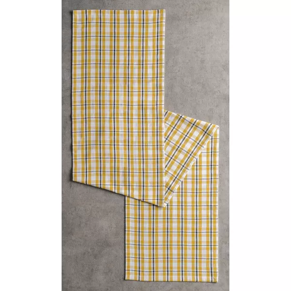 Maison d Hermine Tablerunner 100 Cotton 1450x108 Decorative Washable Table Runners for Dining Buffet Parties amp Camping Zealand  Atmosphere1450x72 Zealand  Nugget Gold