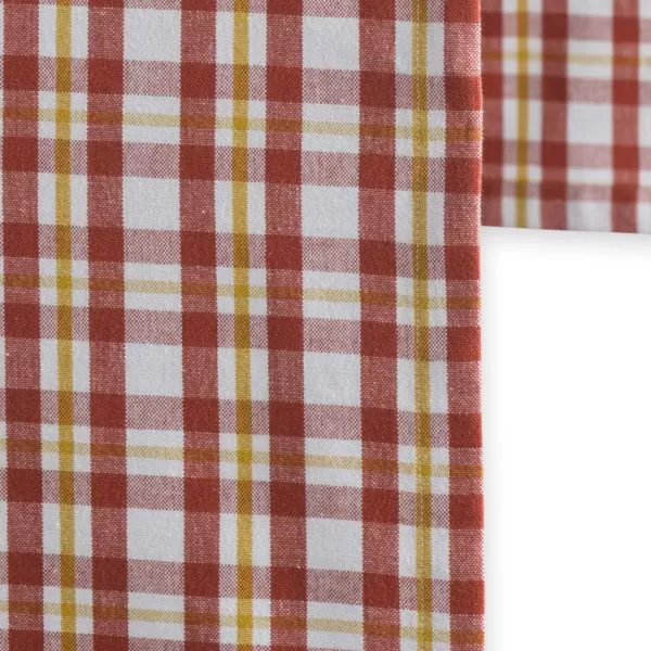 Maison d Hermine Tablerunner 100 Cotton 1450x108 Decorative Washable Table Runners for Dining Buffet Parties amp Camping Zealand  Atmosphere1450x72 Zealand  Burnt Ochre