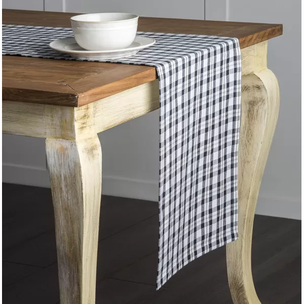 Maison d Hermine Tablerunner 100 Cotton 1450x108 Decorative Washable Table Runners for Dining Buffet Parties amp Camping Zealand  Atmosphere1450x72 Zealand  Moonless Night