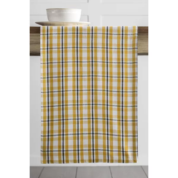 Maison d Hermine Tablerunner 100 Cotton 1450x108 Decorative Washable Table Runners for Dining Buffet Parties amp Camping Zealand  Atmosphere1450x72 Zealand  Nugget Gold