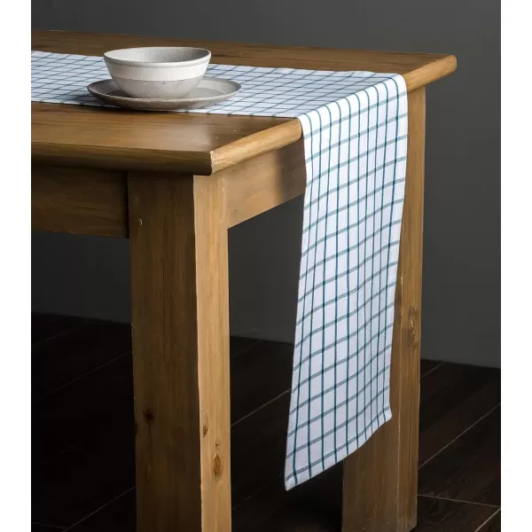 Maison d Hermine Tablerunner 100 Cotton 1450x108 Decorative Washable Table Runners for Dining Buffet Parties amp Camping Zealand  Atmosphere1450x72 Zuidholland  Ocean Depths