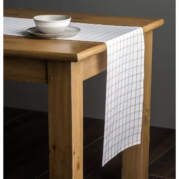 Maison d Hermine Tablerunner 100 Cotton 1450x108 Decorative Washable Table Runners for Dining Buffet Parties amp Camping Zealand  Atmosphere1450x72 Zuidholland  Latte