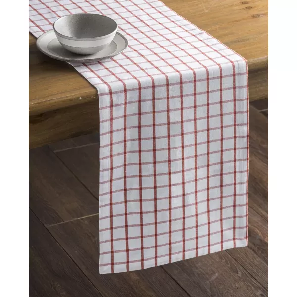 Maison d Hermine Tablerunner 100 Cotton 1450x108 Decorative Washable Table Runners for Dining Buffet Parties amp Camping Zealand  Atmosphere1450x72 Zuidholland  Burnt Ochre