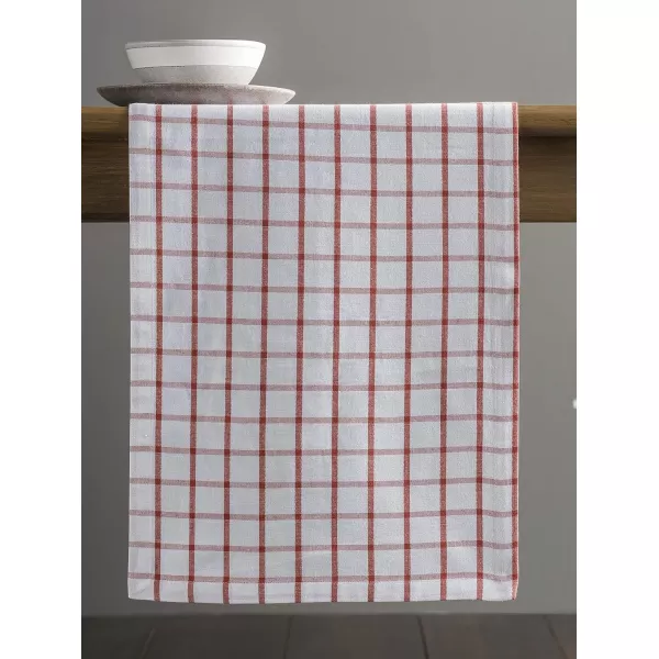 Maison d Hermine Tablerunner 100 Cotton 1450x108 Decorative Washable Table Runners for Dining Buffet Parties amp Camping Zealand  Atmosphere1450x72 Zuidholland  Burnt Ochre