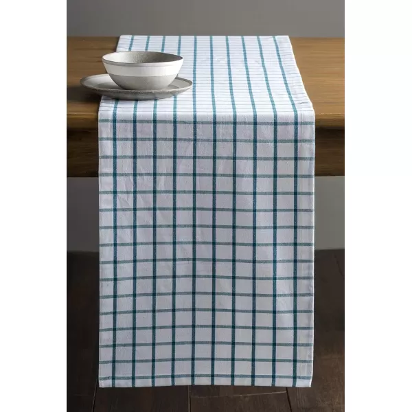 Maison d Hermine Tablerunner 100 Cotton 1450x108 Decorative Washable Table Runners for Dining Buffet Parties amp Camping Zealand  Atmosphere1450x72 Zuidholland  Ocean Depths
