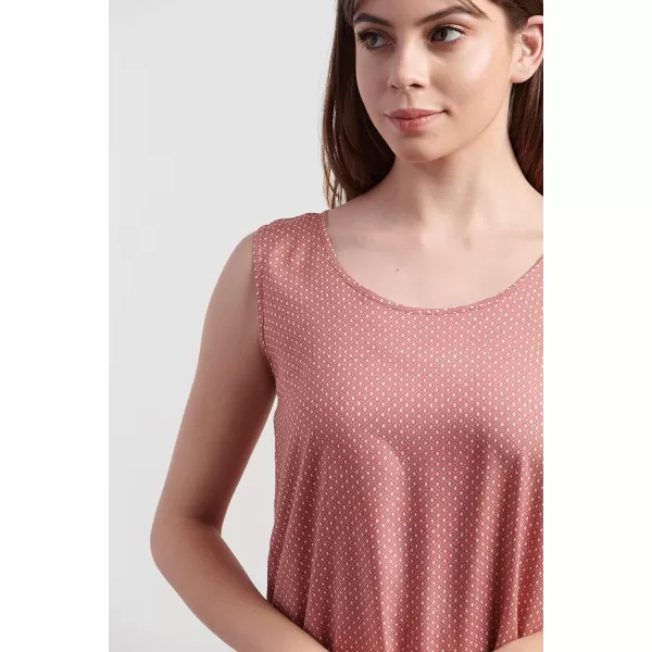 Masion d Hermine 100 Viscose Tunic Top Strap Top Strap Dress Tank Dress Tank Top Loungewear for WomenShort Tank Dress Porcelaine