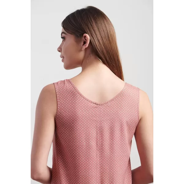 Masion d Hermine 100 Viscose Tunic Top Strap Top Strap Dress Tank Dress Tank Top Loungewear for WomenShort Tank Dress Porcelaine