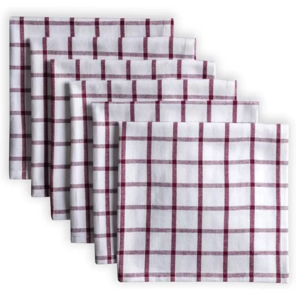 Maison d Hermine Napkin 100 Cotton 18 Inch x 18 Inch Dinner Napkins Decorative Washable Cloth Napkin Set of 6 for Dining Buffet Parties amp Camping Zealand  RhododendronZuidholland  Rhododendron