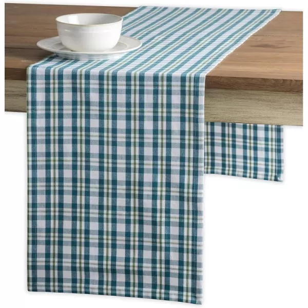 Maison d Hermine Tablerunner 100 Cotton 1450x108 Decorative Washable Table Runners for Dining Buffet Parties amp Camping Zealand  Atmosphere1450x108 Zealand  Ocean Depth