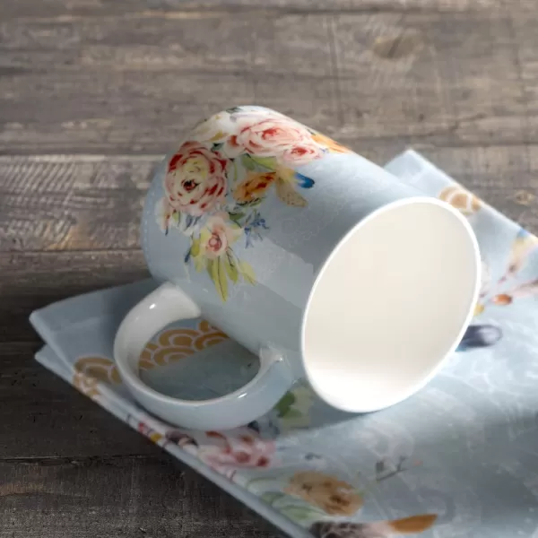 Maison d Hermine Coffee Mug with Handles Easy to Hold 15 Oz Fine Bone China Mug Pack of One for Hot Beverages Cappuccino Cocoa Milk Other Liquid Office Kelim  Last Days of Summer26  Ibiza  Boho
