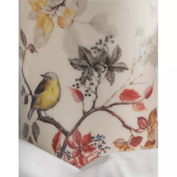 Maison d Hermine Coffee Mug with Handles Easy to Hold 15 Oz Fine Bone China Mug Pack of One for Hot Beverages Cappuccino Cocoa Milk Other Liquid Office Kelim  Last Days of Summer06  Equinoxe  Beige  Passerine