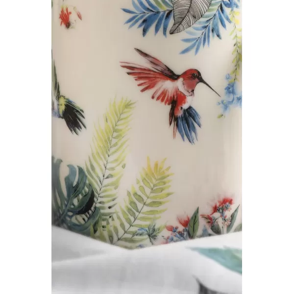 Maison d Hermine Coffee Mug with Handles Easy to Hold 15 Oz Fine Bone China Mug Pack of One for Hot Beverages Cappuccino Cocoa Milk Other Liquid Office Kelim  Last Days of Summer12  Tropiques  Colibris