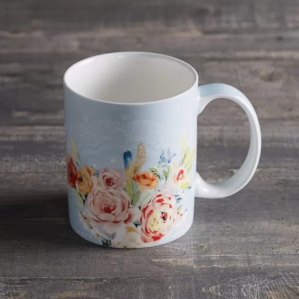 Maison d Hermine Coffee Mug with Handles Easy to Hold 15 Oz Fine Bone China Mug Pack of One for Hot Beverages Cappuccino Cocoa Milk Other Liquid Office Kelim  Last Days of Summer26  Ibiza  Boho