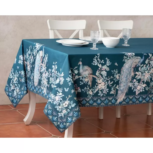 imageMaison d Hermine 100 Cotton Table Cover  70quotx70quot Square Decorative Tablecloth  Tablecloths for Dining Wedding Baby Shower Home Farmhouse Kitchen ampamp Parties  Mosaic Collection70x90