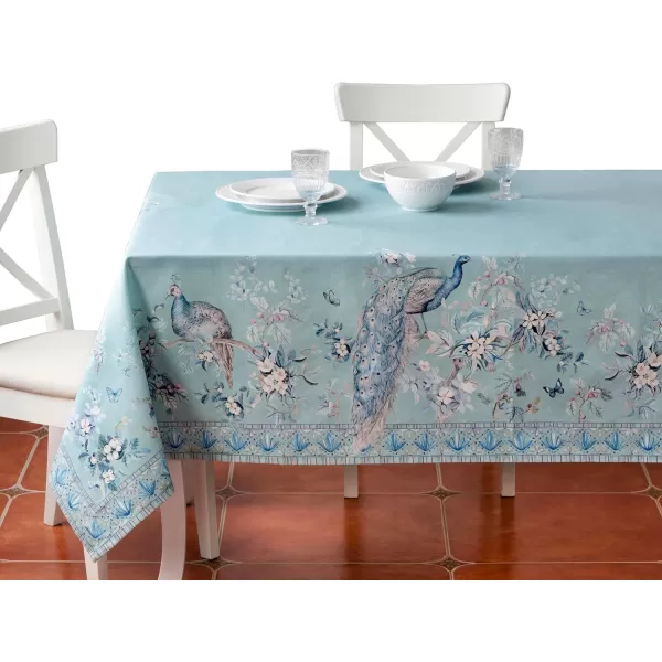 imageMaison d Hermine 100 Cotton Table Cover  70quotx70quot Square Decorative Tablecloth  Tablecloths for Dining Wedding Baby Shower Home Farmhouse Kitchen ampamp Parties  Mosaic Collection70x108