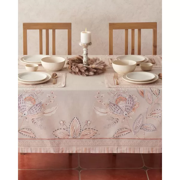 imageMaison d Hermine 100 Cotton Table Cover  70quotx70quot Square Decorative Tablecloth  Tablecloths for Dining Wedding Baby Shower Home Farmhouse Kitchen ampamp Parties  Mosaic Collection70 x 70 Square