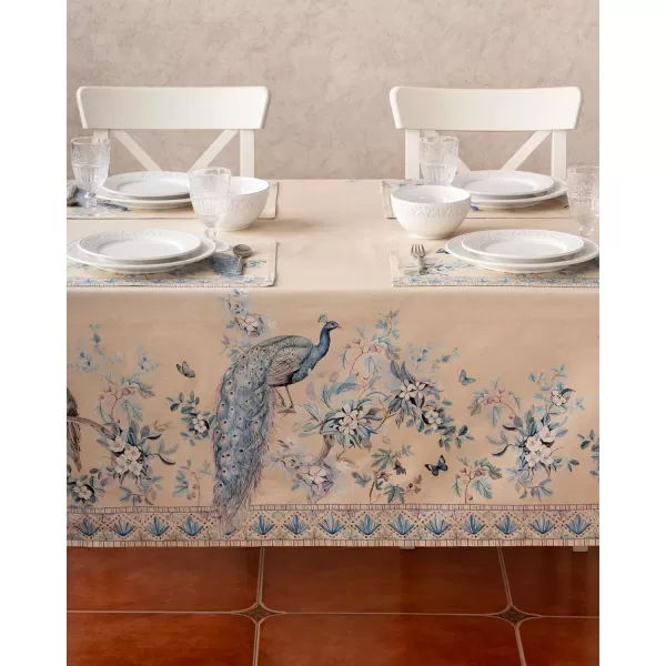 imageMaison d Hermine 100 Cotton Table Cover  70quotx70quot Square Decorative Tablecloth  Tablecloths for Dining Wedding Baby Shower Home Farmhouse Kitchen ampamp Parties  Mosaic Collection70x120