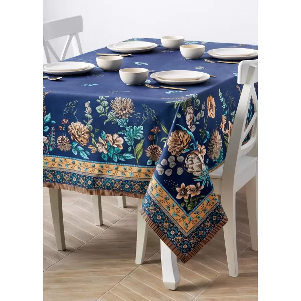 imageMaison d Hermine 100 Cotton Table Cover  70quotx70quot Square Decorative Tablecloth  Tablecloths for Dining Wedding Baby Shower Home Farmhouse Kitchen ampamp Parties  Mosaic Collection70 x 120 Rectangular