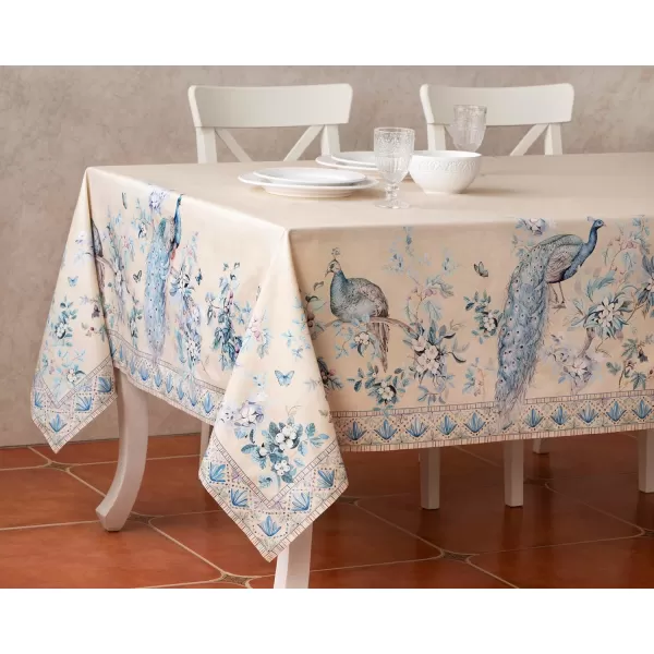 imageMaison d Hermine 100 Cotton Table Cover  70quotx70quot Square Decorative Tablecloth  Tablecloths for Dining Wedding Baby Shower Home Farmhouse Kitchen ampamp Parties  Mosaic Collection70x70