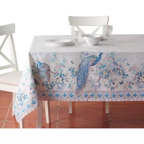 imageMaison d Hermine 100 Cotton Table Cover  70quotx70quot Square Decorative Tablecloth  Tablecloths for Dining Wedding Baby Shower Home Farmhouse Kitchen ampamp Parties  Mosaic Collection70 x 70 Square