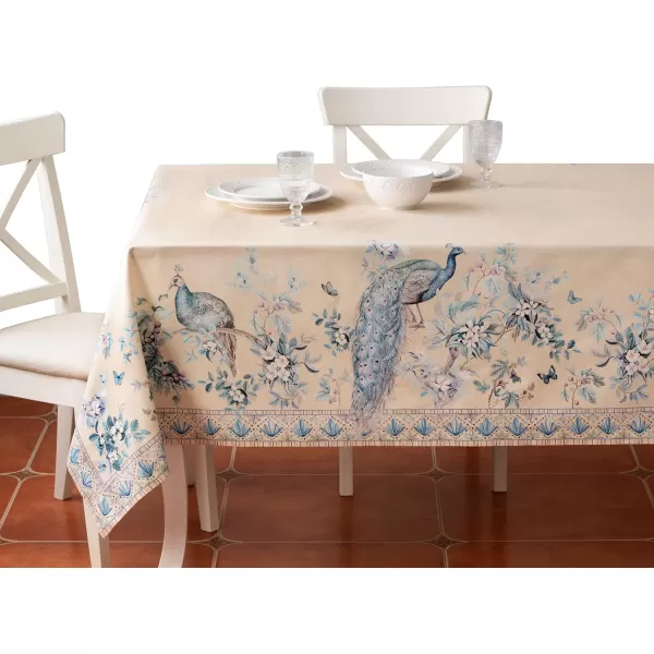 imageMaison d Hermine 100 Cotton Table Cover  70quotx70quot Square Decorative Tablecloth  Tablecloths for Dining Wedding Baby Shower Home Farmhouse Kitchen ampamp Parties  Mosaic Collection70x108