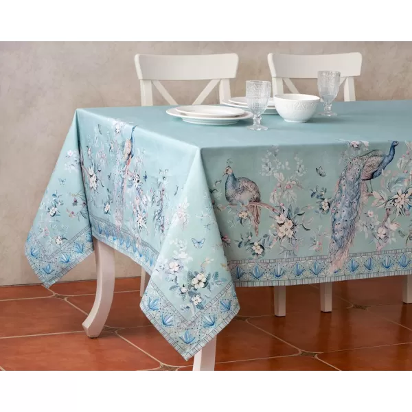 imageMaison d Hermine 100 Cotton Table Cover  70quotx70quot Square Decorative Tablecloth  Tablecloths for Dining Wedding Baby Shower Home Farmhouse Kitchen ampamp Parties  Mosaic Collection70x90