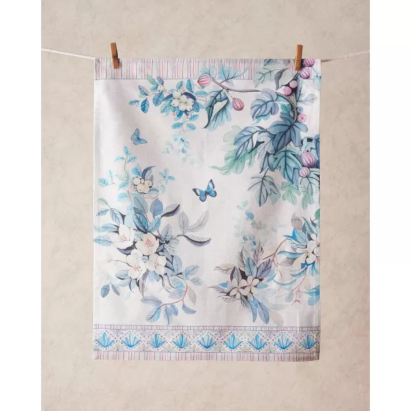 imageMaison d Hermine Kitchen Towel 100 Combed Cotton Premium Set of 3 Soft Easter Bar Towel MultiPurpose Dish Cloth for Dining Buffet Parties ampamp Camping  MosaicPeacock Utopia  Original