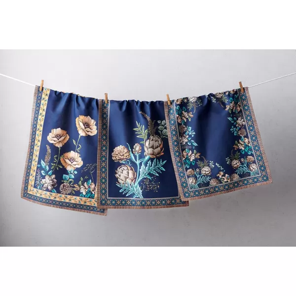 imageMaison d Hermine Kitchen Towel 100 Combed Cotton Premium Set of 3 Soft Easter Bar Towel MultiPurpose Dish Cloth for Dining Buffet Parties ampamp Camping  MosaicArtichoke