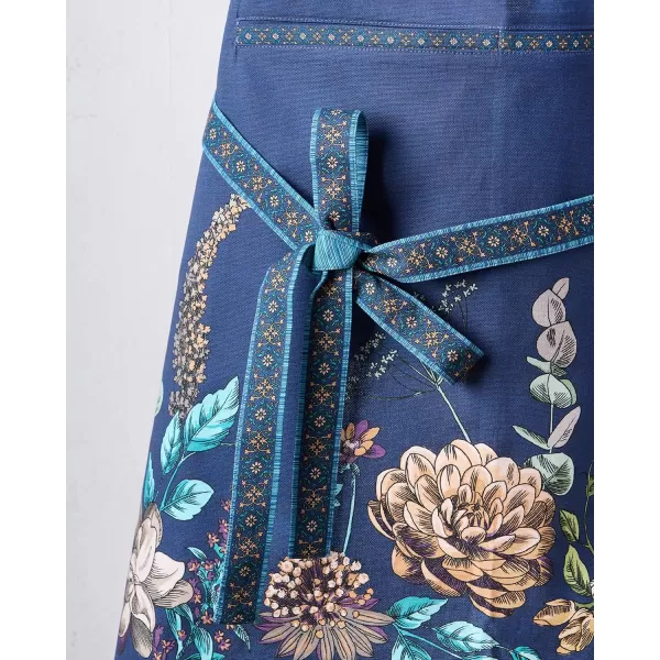 imageMaison d Hermine Premium 100 Combed Cotton Kitchen Easter Chef Apron with an Adjustable Neck with Long Ties for Women MenArtichoke