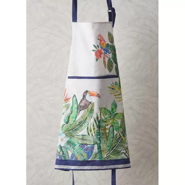 imageMaison d Hermine Premium 100 Combed Cotton Kitchen Easter Chef Apron with an Adjustable Neck with Long Ties for Women MenMosaic