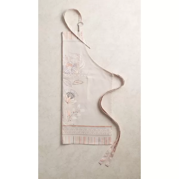 imageMaison d Hermine Premium 100 Combed Cotton Kitchen Easter Chef Apron with an Adjustable Neck with Long Ties for Women MenSociety Florals