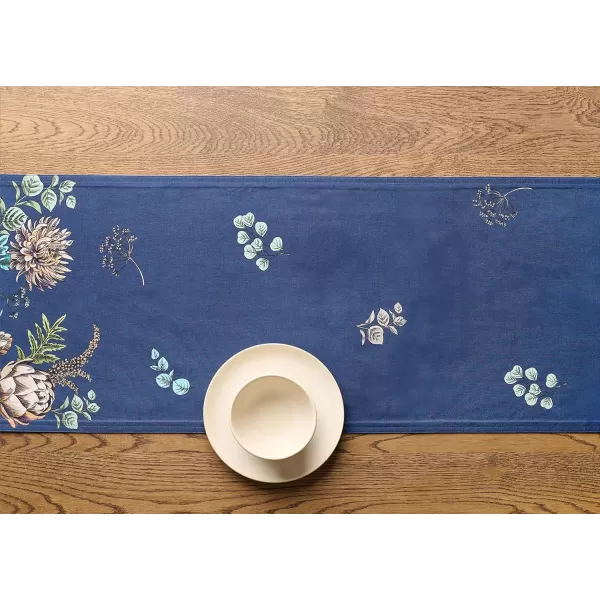 imageMaison d Hermine Table Runner 100 Combed Cotton Premium 1450 Inch x 72 Inch Decorative Runner Table Runners Dining Kitchen Parties ampamp Camping Mosaic Double LayerArtichoke