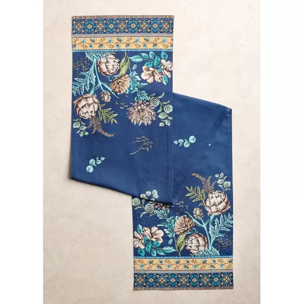 imageMaison d Hermine Table Runner 100 Combed Cotton Premium 1450 Inch x 72 Inch Decorative Runner Table Runners Dining Kitchen Parties ampamp Camping Mosaic Double LayerArtichoke