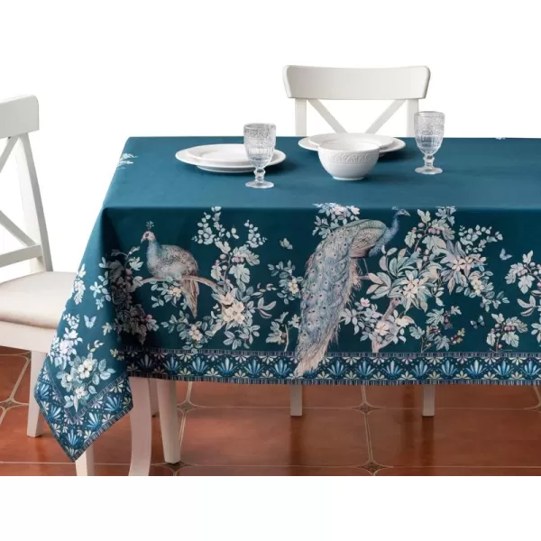 imageMaison d Hermine 100 Cotton Table Cover  70quotx70quot Square Decorative Tablecloth  Tablecloths for Dining Wedding Baby Shower Home Farmhouse Kitchen ampamp Parties  Mosaic Collection70x90