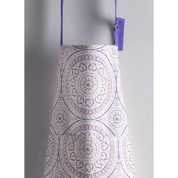 imageMaison d Hermine 100 Cotton Kitchen Apron with an Adjustable Neck with Long Ties for Women Men Chef1  Mandala