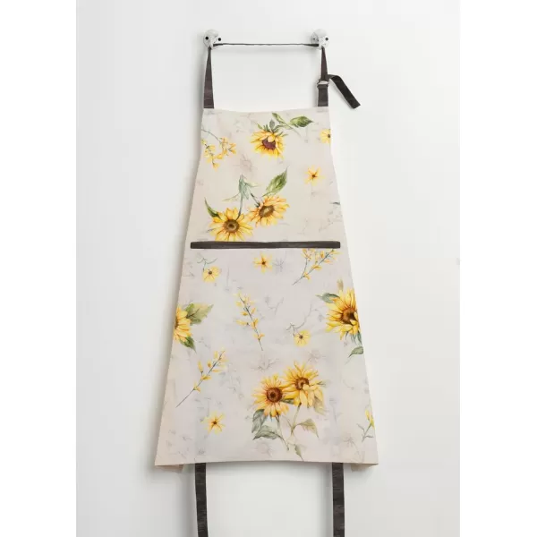 imageMaison d Hermine 100 Cotton Kitchen Apron with an Adjustable Neck with Long Ties for Women Men Chef15  Candice