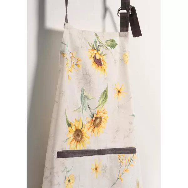 imageMaison d Hermine 100 Cotton Kitchen Apron with an Adjustable Neck with Long Ties for Women Men Chef15  Candice