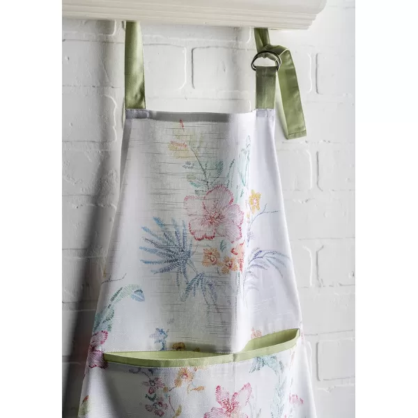 imageMaison d Hermine 100 Cotton Kitchen Apron with an Adjustable Neck with Long Ties for Women Men Chef20  Paradise Island