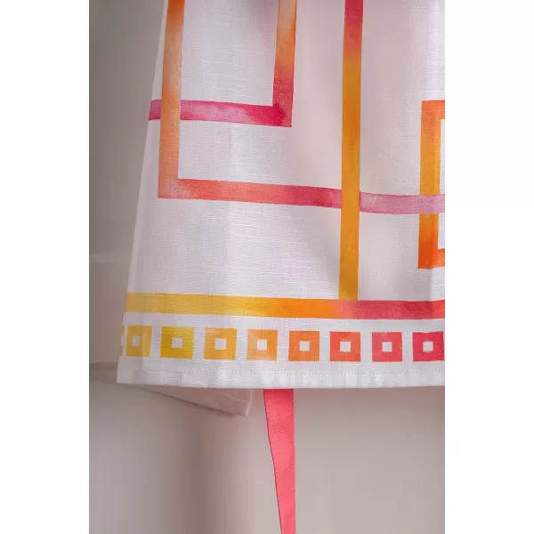 imageMaison d Hermine 100 Cotton Kitchen Apron with an Adjustable Neck with Long Ties for Women Men Chef25  Summer Maze