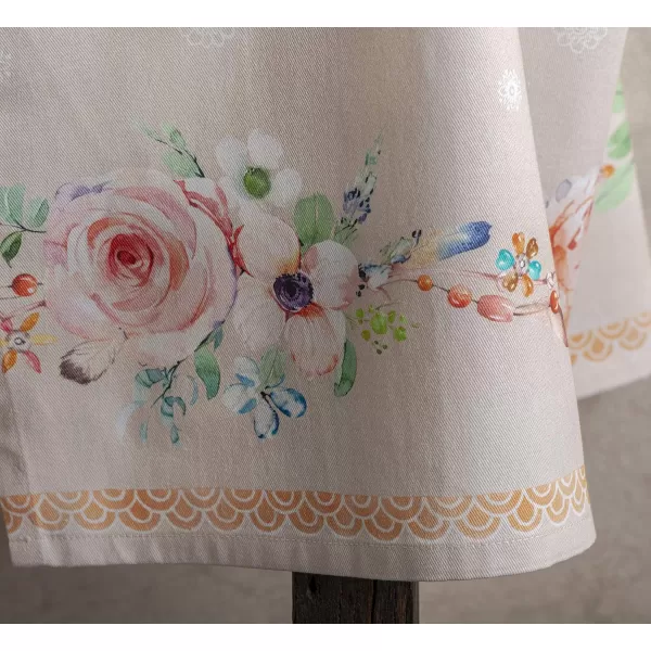 imageMaison d Hermine 100 Cotton Kitchen Apron with an Adjustable Neck with Long Ties for Women Men Chef3  Ibiza  Beige