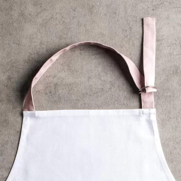 imageMaison d Hermine 100 Cotton Kitchen Apron with an Adjustable Neck with Long Ties for Women Men Chef5  Meadow Florals  Brown