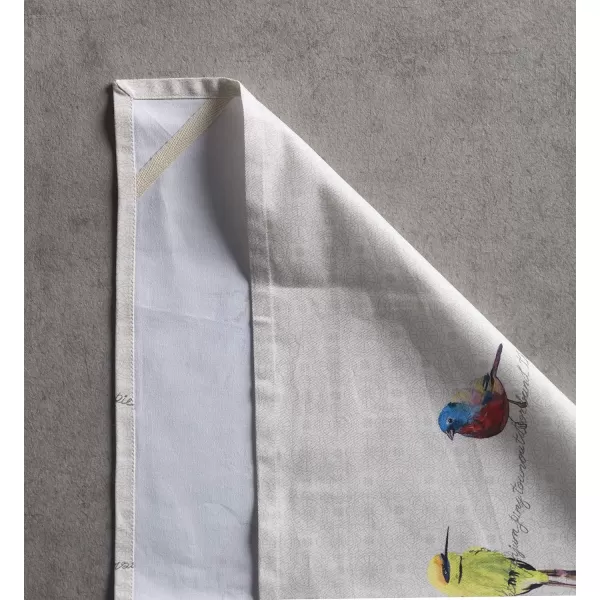 imageMaison d Hermine Dish Towels 100 Cotton Kitchen Towels Absorbent Dishcloth for Home Kitchen Dining Cocktail Parties ampamp Camping Marquise  SpringSummer Set of 301  Birdies on Wire