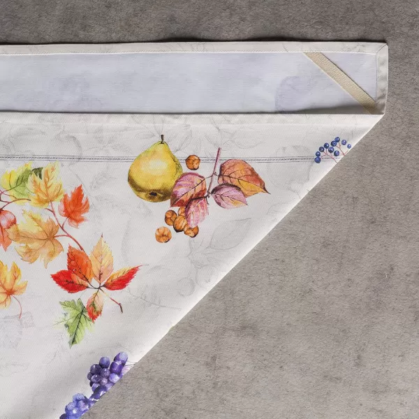 imageMaison d Hermine Kitchen Towel 100 Cotton Quick Dry Cleaning Dishtowel for Gifts Dining Home Wedding Banquet Buffet Equinoxe  Grey  ThanksgivingChristmas Set of 308  Fruit Dhiver