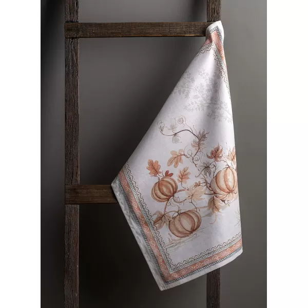 imageMaison d Hermine Kitchen Towel 100 Cotton Quick Dry Cleaning Dishtowel for Gifts Dining Home Wedding Banquet Buffet Equinoxe  Grey  ThanksgivingChristmas Set of 312  Giving Thanks